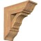 Ekena Millwork Balboa Traditional Smooth Bracket w/ Offset Brace, Western Red Cedar, 7 1/2"W x 20"D x 20"H BKT0806X20X20BOA01SWR - alternate 1
